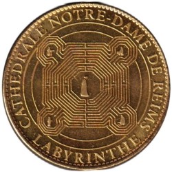 51- Reims - Cathédrale Notre-Dame de Reims - Labyrinthe - 2010