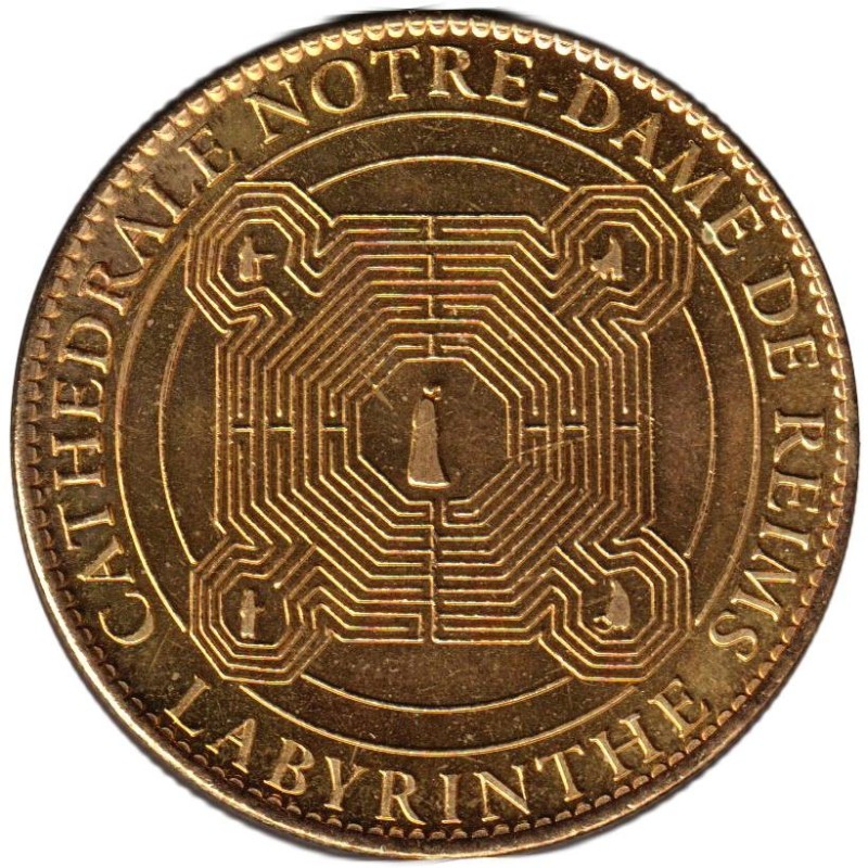 51- Reims - Cathédrale Notre-Dame de Reims - Labyrinthe - 2010