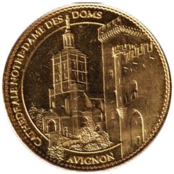 84- Avignon - Cathédrale Notre-Dame des Doms - Le clocher - 2010