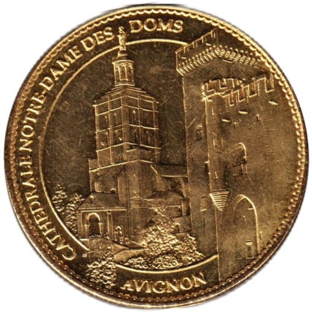 84- Avignon - Cathédrale Notre-Dame des Doms - Le clocher - 2010