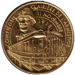 60- Compiègne - Clairière de l'armistice - 11 novembre 1918 Poilu - 2010