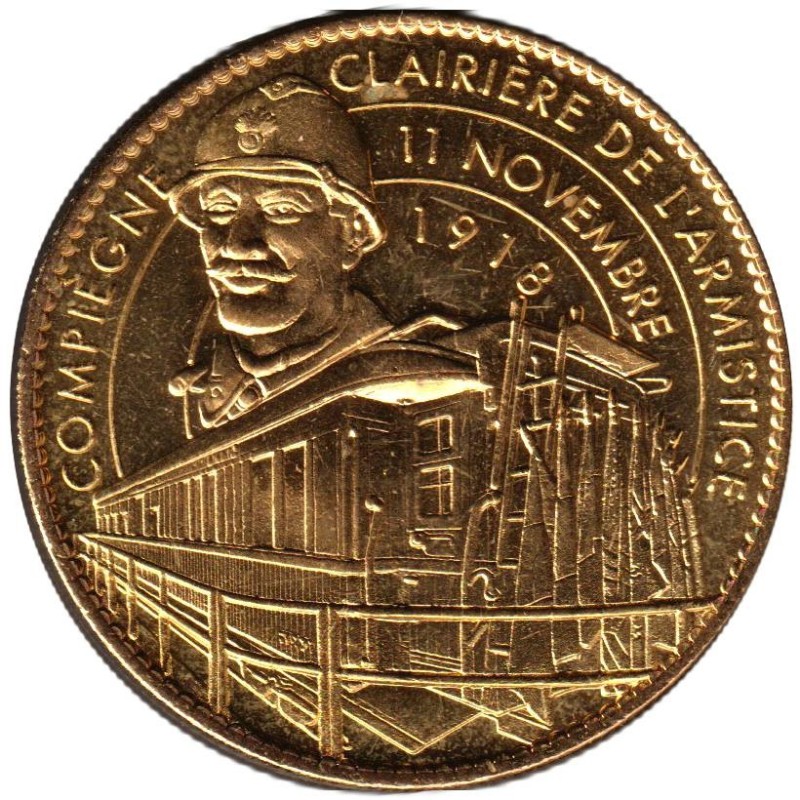 60- Compiègne - Clairière de l'armistice - 11 novembre 1918 Poilu - 2010