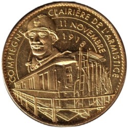 60- Compiègne - Clairière de l'armistice - 11 novembre 1918 Poilu - 2010