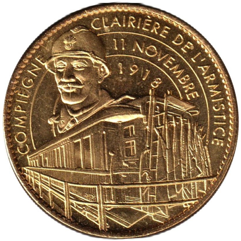 60- Compiègne - Clairière de l'armistice - 11 novembre 1918 Poilu - 2010