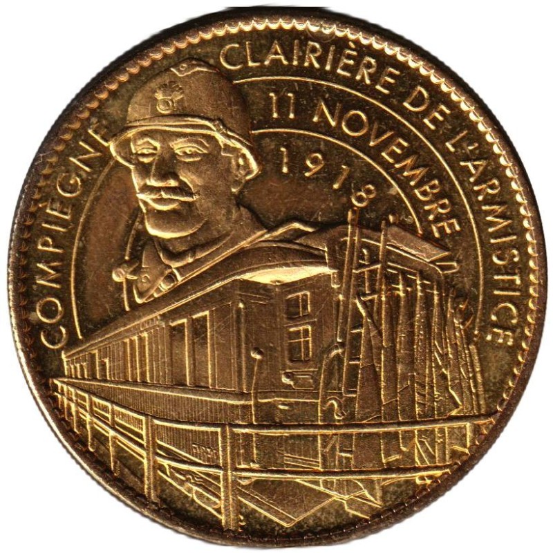 60- Compiègne - Clairière de l'armistice - 11 novembre 1918 Poilu - 2010