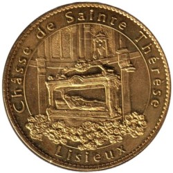 14- Lisieux - Basilique - Chasse de Sainte-Thérèse - 2014