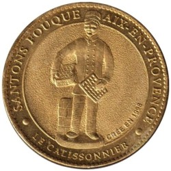 13- Aix-en-Provence - Santons fouques - Le calissonnier - 2010