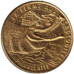 26- Pierrelatte - La ferme aux crocodiles - Gavial du Gange - 2010