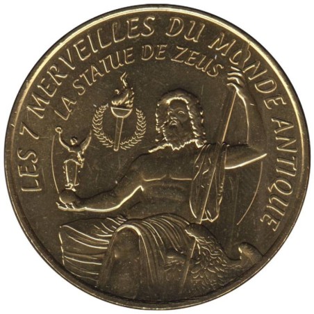 13-1824 - 7 merveilles - La statue de Zeus - 2014 13-1824 - 7 merveilles - La statue de Zeus - 2014