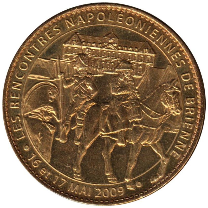 Jeton touristique - 10- Brienne-le-Château - Rencontre Napoléoniennes - 2009