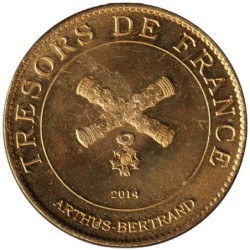 Jeton touristique - 10- Brienne-le-Château - Rencontre Napoléoniennes - 2014