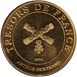Jeton touristique - 13- Marseille - Bouches-du-Rhône - Saint Victor et Notre Dame de la Garde - 2010