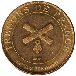 Jeton touristique - 13- Marseille - Bouches-du-Rhône - Saint Victor et Notre Dame de la Garde - 2010