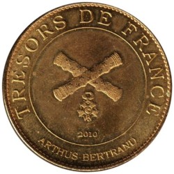 Jeton touristique - 13- Marseille - AAV - Santons fouques - Le cuisinier - 2010