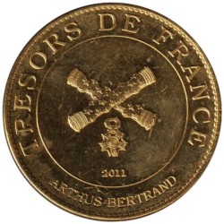 Jeton touristique - 13- Tarascon - La tarasque - Patrimoine de l'UNESCO - 2011