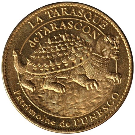 Jeton touristique - 13- Tarascon - La tarasque - Patrimoine de l'UNESCO - 2011