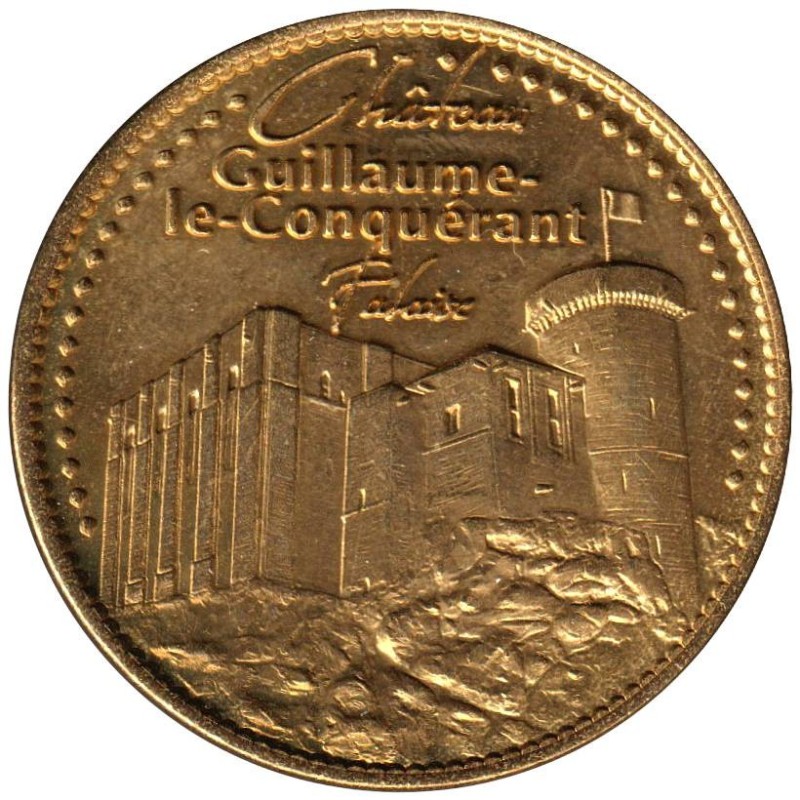 Jeton touristique - 14- Falaise - Château de Guillaume le Conquérant - 2007