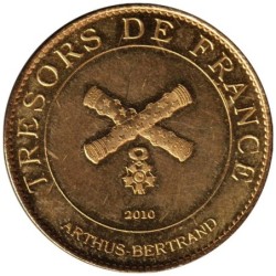 Jeton touristique - 14- Falaise - Château de Guillaume le Conquérant - 2010