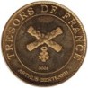 Jeton touristique - 14- Falaise - Château de Guillaume le Conquérant - Le cavalier - 2008