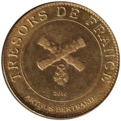Jeton touristique - 14- Hermival-les-Vaux - Parc Cerza - Le crocrodile - 2010