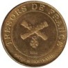 Jeton touristique - 14- Hermival-les-Vaux - Parc Cerza - Le crocrodile - 2010