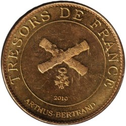 Jeton touristique - 14- Hermival-les-Vaux - Parc Cerza - Le crocrodile - 2010