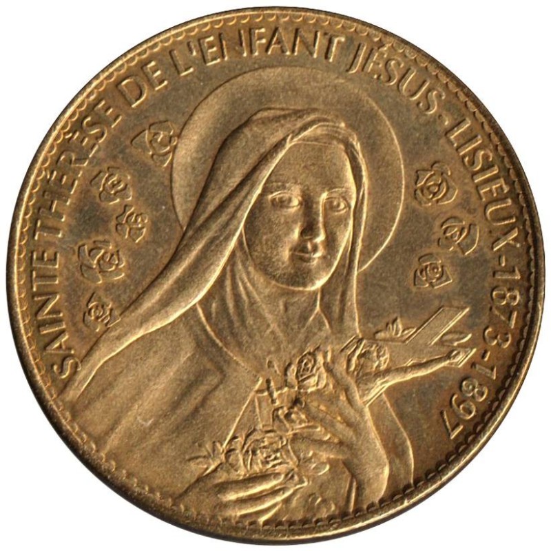 Jeton touristique - 14- Lisieux - Basilique - Sainte-Thérèse de l'enfant de Jésus - 2007