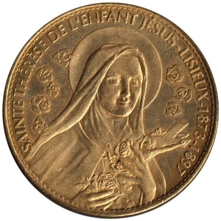Jeton touristique - 14- Lisieux - Basilique - Sainte-Thérèse de l'enfant de Jésus - 2007
