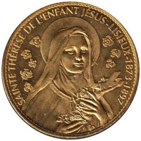 Jeton touristique - 14- Lisieux - Basilique - Sainte-Thérèse de l'enfant de Jésus - 2012