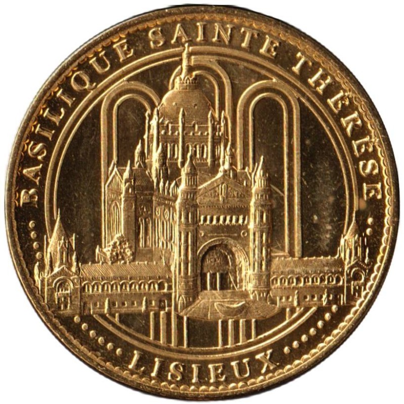 Jeton touristique - 14- Lisieux - Basilique - Sainte-Thérèse - 2010