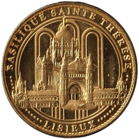 Jeton touristique - 14- Lisieux - Basilique - Sainte-Thérèse - 2010