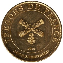 Jeton touristique - 17- Pons - Le château des énigmes - Château d'Usson - 2012