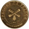 Jeton touristique - 17- Pons - Le château des énigmes - Château d'Usson - 2012