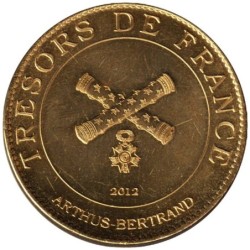 Jeton touristique - 17- Pons - Le château des énigmes - Château d'Usson - 2012
