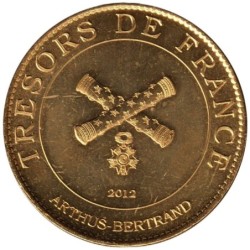 Jeton touristique - 17- Pons - Le château des énigmes - Château d'Usson - 2012