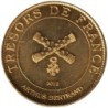 Jeton touristique - 17- Pons - Le château des énigmes - Château d'Usson - 2012