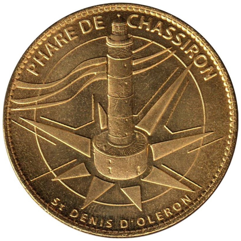 Jeton touristique - 17- Saint-Denis-d'Oléron - Phare de Chassiron - 2014