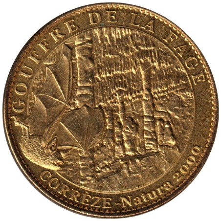 Jeton touristique - 19- Noailles - Gouffre de la Fage - Natura 2000 - 2009