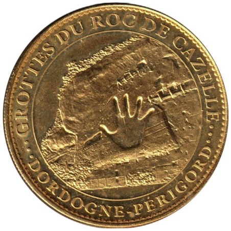 Jeton touristique - 24- Les Eyzies-de-Tayac-Sireuil - Grottes du roc de Cazelle - 2008