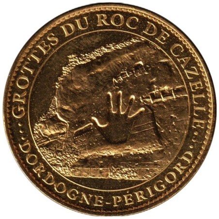 Jeton touristique - 24- Les Eyzies-de-Tayac-Sireuil - Grottes du roc de Cazelle - 2009