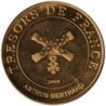 Jeton touristique - 24- Les Eyzies-de-Tayac-Sireuil - Grottes du roc de Cazelle - 2009