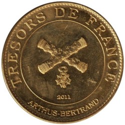 Jeton touristique - 24- Sarlat-la-Canéda - Manoir de Gisson - 2011