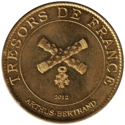 Jeton touristique - 25- Besançon - Citadelle de Besançon - Patrimoine de l'UNESCO - 2012
