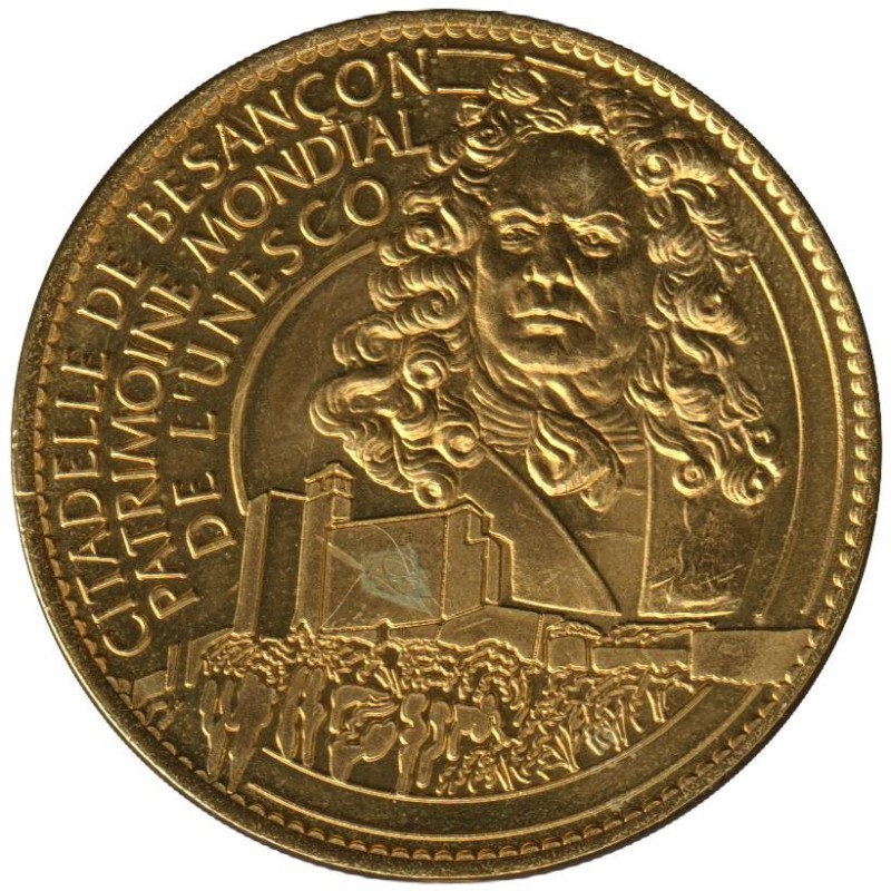 Jeton touristique - 25- Besançon - Citadelle de Besançon - Patrimoine de l'UNESCO - 2012