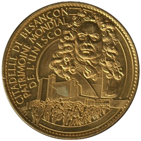 Jeton touristique - 25- Besançon - Citadelle de Besançon - Patrimoine de l'UNESCO - 2012