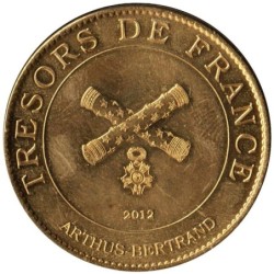 Jeton touristique - 25- Besançon - Citadelle de Besançon - Patrimoine de l'UNESCO - 2012
