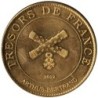 Jeton touristique - 25- Besançon - Citadelle de Besançon - Patrimoine de l'UNESCO - 2012