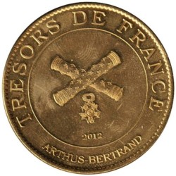 Jeton touristique - 25- Besançon - Citadelle de Besançon - Patrimoine de l'UNESCO - 2012