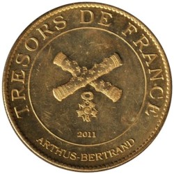 Jeton touristique - 26- Pierrelatte - La ferme aux crocodiles - 2011