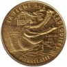 Jeton touristique - 26- Pierrelatte - La ferme aux crocodiles - Gavial du Gange - 2009